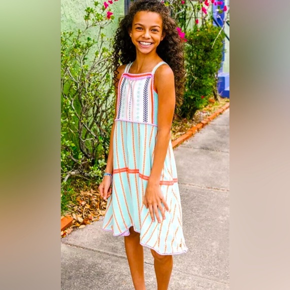 Matilda Jane Summer Dreamer Dress 8 Let’s go Together Collection - Picture 2 of 6